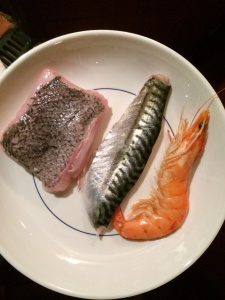 Kongereke, makrell og kolkjeft til middag